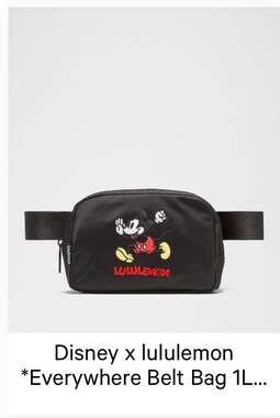 Disney x lululemon Mickey Mouse Everywhere Belt Bag 1L